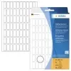 HERMA 2320 Self-Adhesive Paper Labels, White, 8 x 20 mm, 2240 Labels (32 Sheets x 70)