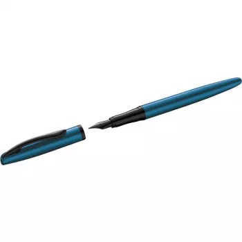 Pelikan Jazz Noble Elegance Fountain Pen, Aquamarine, Medium Nib 300010136