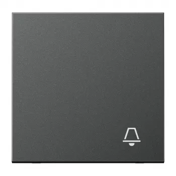 Jung Rocker with Bell Symbol Anthracite for Push Button AL2990KAN