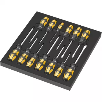 Wera 9714 Foam Insert for Chisel Screwdriver Set 1, 6-Piece 05150105001