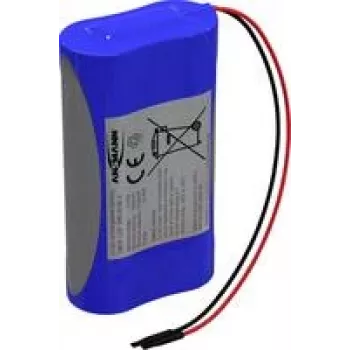 ANSMANN 1S2P Li-Ion Battery Pack 2x 18650 with Cable 3.6 V 7000 mAh 2447-3033-20