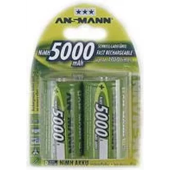 ANSMANN D Battery NiMH 5000 mAh 1.2 V 5030921