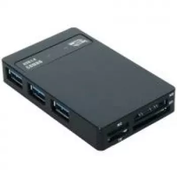 EXSYS EX-1635 USB 3.2 Gen 1 Multi Card Reader - Black