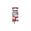 KWB Drill Chuck Key for Geared Chucks, S2, 10 mm Pinion, Hardened Steel, Black Handle 285820