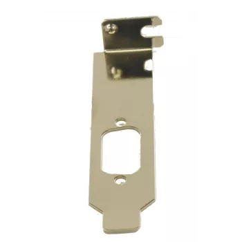 EXSYS Low-Profile Bracket for 9-Pin D-Sub Connectors (EX-LP9PIN)