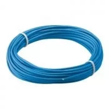 Wentronic Goobay Insulated Stranded Wire, Blue, 10 m, 1 Core, 18 x 0.1 mm, 0.14 mm², 26 AWG 55039