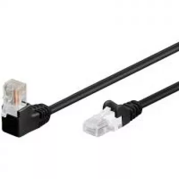 Wentronic 94173 Cat5e U/UTP RJ-45 network patch cable, 0.5 m, black
