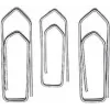 WEDO Paper Clips, Bright Zinc-Plated, 32 mm, 1,000 Pieces in Box (124 321000)
