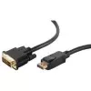 shiverpeaks BASIC-S DisplayPort to DVI-D 24+1 Cable, 7.5 m, Black BS77497-1