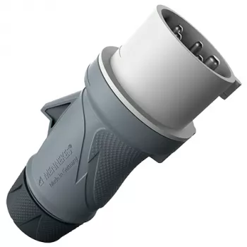 MENNEKES Xtra R CEE Plug 16A 5-Pin 1h 500V IP54 Screw Terminals 13597