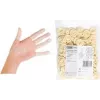 HYGOSTAR Latex Finger Cots, Powder-Free, White, Medium, 70 mm, Textured, Rolled Edge, 1 Piece (26753)