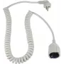 AS SCHWABE Schuko Coiled Cable, White (70426)