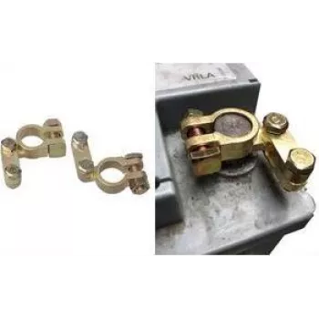 IWH Battery Terminal Clamps (+/-), 2-Piece Set (Positive and Negative) 19027