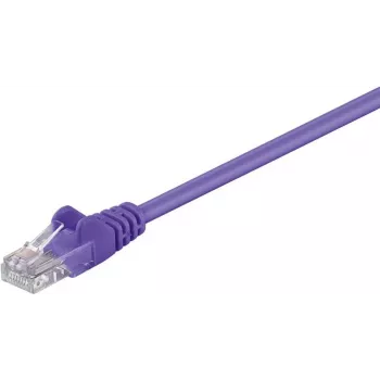 Wentronic 1m Cat5e UTP RJ-45 Patch Cable, Purple 95219-GB