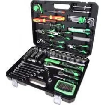 KS TOOLS COMPETITION 1/4+1/2 Universal Tool Set, 107 Pieces 512.0107