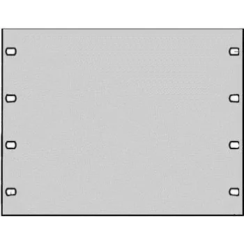 SCHROFF 19 inch Blank Panel 2U RAL 7035 Light Grey (30118-301)