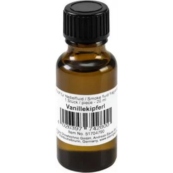 EUROLITE Fog Fluid Fragrance Concentrate 20ml Vanilla Crescent – Fragrance Additive for Fog Machines