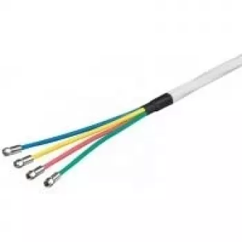Wentronic Goobay 80 dB Quattro Coaxial Antenna Cable with F-Plugs, 2x Shielded, CCS, 10 m 67330