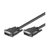 Wentronic goobay DVI-D Dual Link Cable 0.5m Black with Thumbscrews 93295
