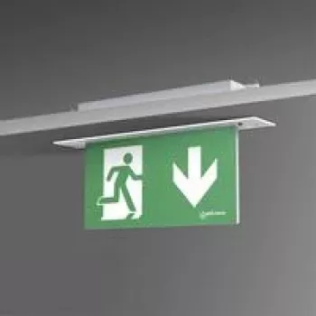 BELTRONA MEXM82506ZB LED Emergency Exit Light Ceiling Recessed