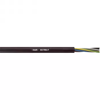 LAPP H07RN-F 2x1.5mm² Rubber Cable 50m Black 1600199/50