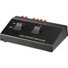 Wentronic Goobay Speaker Switch Box, Black - Connects up to 2 Speaker Pairs (60928)