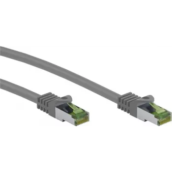 Wentronic Goobay CAT 8.1 Patch Cable S/FTP (PiMF), Grey, 0.5 m 61114