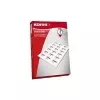 Kores Universal Labels, 99.1 x 93.9 mm, White, 100 Sheets, 6 Labels per Sheet, 600 Labels Total, Rounded Edge L9993