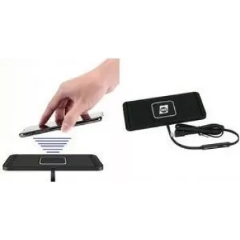 IWH Wireless Charging Pad with Fast Charge, 1x USB-C, Compact, for Qi Devices, 1 pc (019067)