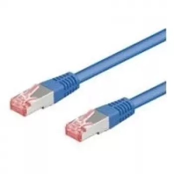 Wentronic Goobay CAT 6 Patch Cable, S/FTP (PiMF), Blue, 30 m, LSZH Halogen-Free, Copper 68275
