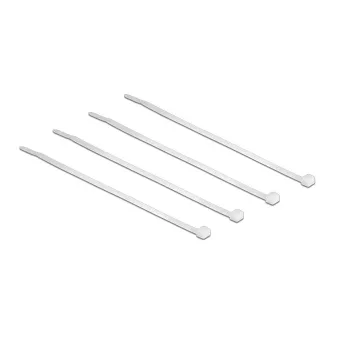 Delock Cable Ties Transparent L 200 x W 3.6 mm 100 Pieces (18606)