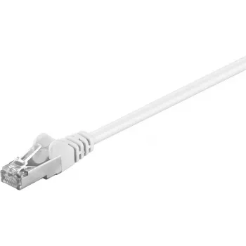 Wentronic Goobay CAT 5e Patch Cable, F/UTP, White, 30 m - CCA Copper-Clad Aluminium (93497)