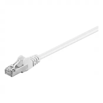 Wentronic Goobay CAT 5e F/UTP Patch Cable, 0.5 m, White