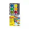 Faber-Castell Eberhard Faber Winner gouache paint box, 24 bright colours, transparent removable lid serves as mixing palette 578324
