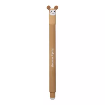 FABER-CASTELL EBERHARD FABER Animal Erase it! Monkey Gel Pen 0.7 mm Blue 582110