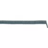 LAPP UNITRONIC SPIRAL LiF2Y11Y spiral cable, 4 x 0.25 mm², 200 mm retracted / 800 mm extended, grey 73220351