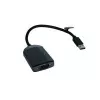 EXSYS EX-5005 USB 3.2 Gen 1 (USB 3.0) VGA adapter, up to 2048 x 1152