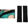 IWH Alcantara seat belt pad, black, 2-Piece set – soft suede-like comfort, prevents chafing, universal fit 074006