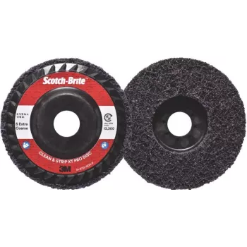 3M Scotch-Brite XT-RD Pro Coarse Cleaning Disc 115x22mm M14 Silicon Carbide 7100192330