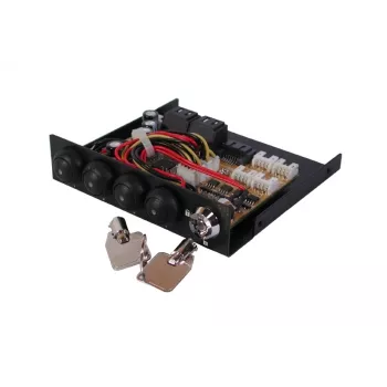 EXSYS EX-3466-2 SATA III 4-Port switch - 1-to-4 HDD/SSD switch, 6Gbps, hot-swap, Marvell chipset