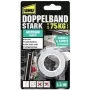 UHU Mounting Tape STRONG, Double-Sided, up to 75 kg, White Extra Strong, Alternative to Screws & Nails, Adheres Permanently – 1 Piece (46890)
