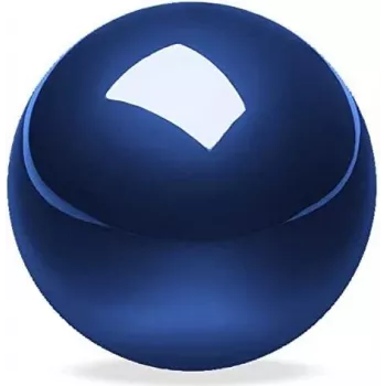 Perixx PERIPRO-303GB Wired Trackball Mouse, 34 mm Ball, Optical Sensor, 400/1000 DPI, USB, for Right-Handed Users, Blue 18025