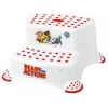 keeeper kids Igor Paw Patrol 2-Step Stool, White with Print, 120 kg Load Capacity, Non-Slip 1003210013700