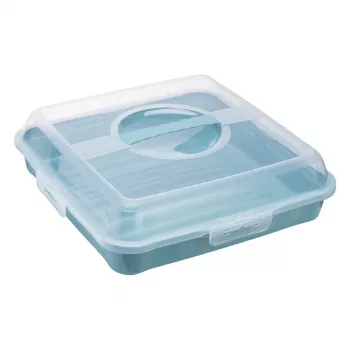keeeper enrico Cake Stand & Party Butler, Nordic Blue, Removable Cake Base, Ergonomic Handle 1066468000000