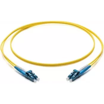 Corning LC/LC OS2 Single-Mode Duplex Fibre Optic Patch Cable, 10m, Yellow F040402G2Z20010M