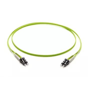 Corning F050502V2Z20001M Fibre Optic Patch Cable 2x2.0 mm, Lime