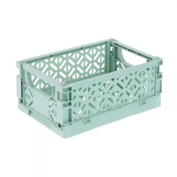 keeeper Mini Folding Box fritzi, Size S, Nordic Green, 0.7 L, Foldable Decoration Box, Food-Safe, 1 Piece 1023231500000