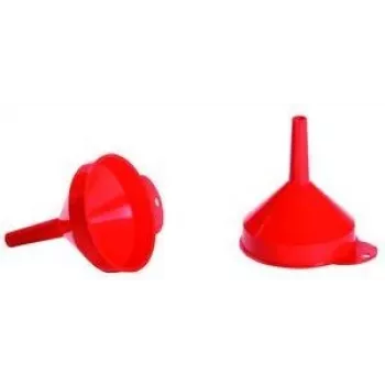 IWH Funnel 150 mm Orange Polyethylene Oil Petrol Acid Resistant 3015