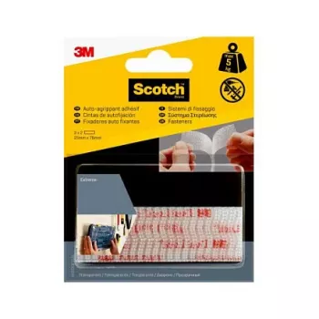3M Dual Lock Hook and Loop Fastener SJ3550 White 25 mm x 75 mm, 4 Strips 7100151768
