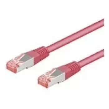 Wentronic Goobay CAT 6 S/FTP Patch Cable, Magenta, 30 m, LSZH, Copper 93440
